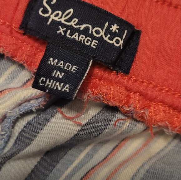 Splendid  Womens Striped Pattern Pajama Pants,1-Piece Size xLarge. - Picture 3 of 4